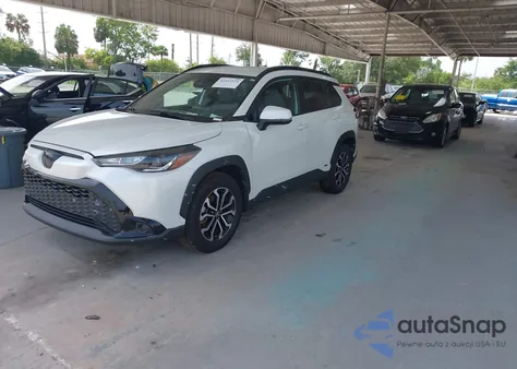 2023 Toyota Corolla Cross Hybrid Se из США, поврежденный, VIN 7MUFBABG3PV001144